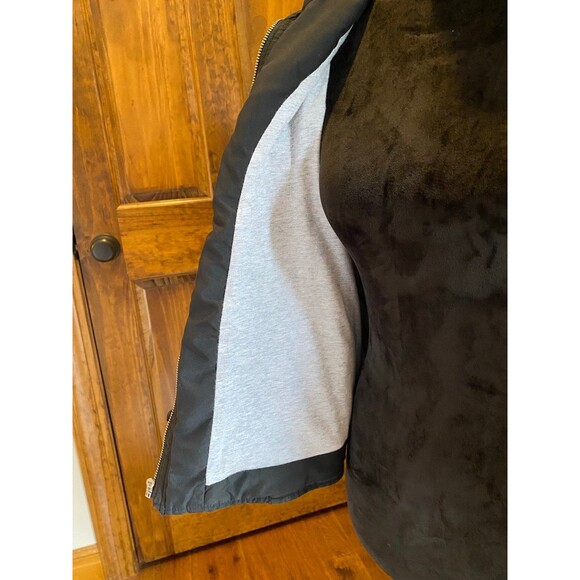 Sonoma  Vest Life & Style Puffer Size Large Multi Pocket Zipper Button Black - Picture 6 of 10